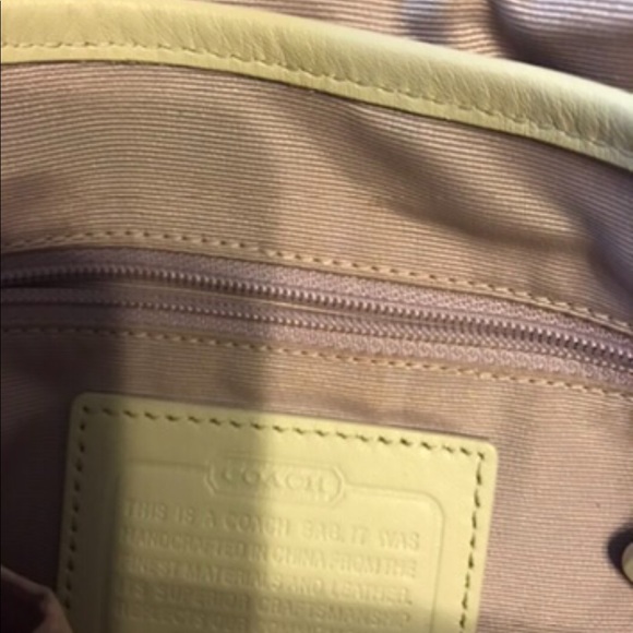 Coach multicolor logo purse/handbag - Picture 7 of 8